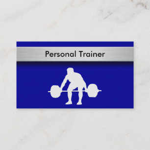 Tarjetas de Presentación de Entrenador Personal