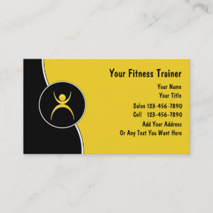 Tarjetas de Presentación de Entrenador Personal