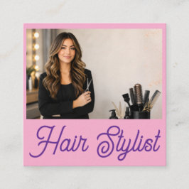 Tarjetas de presentación de estilistas de cabello
