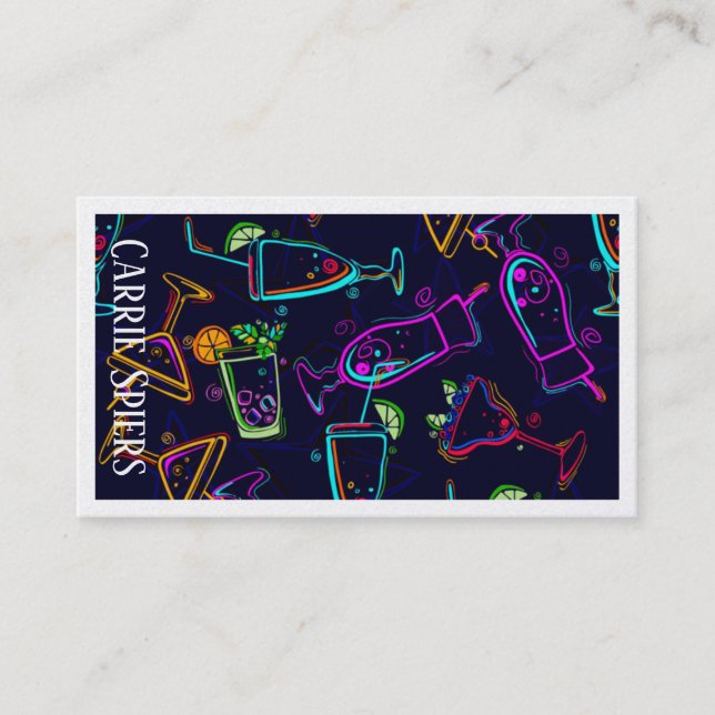 Tarjetas de presentación de eventos (Anverso)