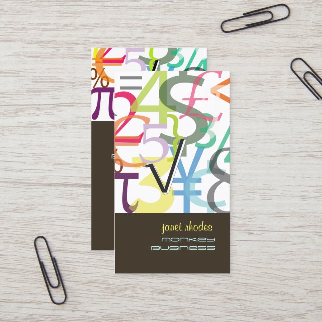 Tarjetas de presentación de Financial Planner (Anverso/Reverso In Situ)