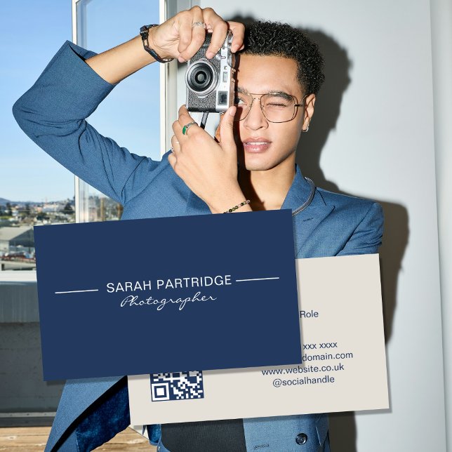 Tarjetas de presentación de fotógrafo personalizad (Subido por el creador)