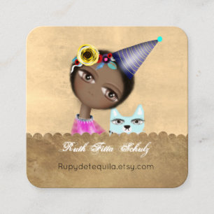 Tarjetas de presentación de gatos
