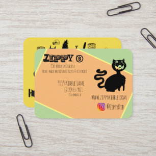 Tarjetas de presentación de Gatos Hambrientos