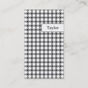 Tarjetas de presentación de Geometría Modernas -