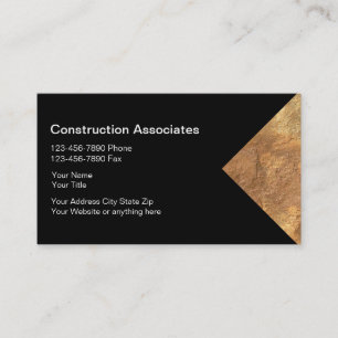 Tarjetas de presentación de Granite Construction