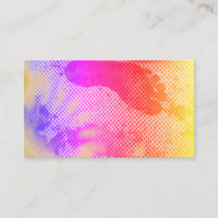 Tarjetas de presentación de huellas de baile cris