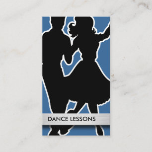Tarjetas de Presentación de Instructor de Baile