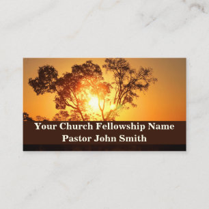 Tarjetas de presentación de la Iglesia del Cielo N