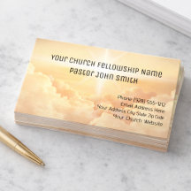 Tarjetas de presentación de la Iglesia Nube Celest