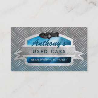 Tarjetas de presentación de lemas de automóviles u