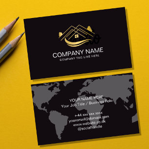 Tarjetas de presentación de logo empresarial Premi