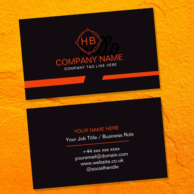 Tarjetas de presentación de logo empresarial Premi (Subido por el creador)