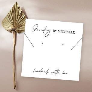 Tarjetas de presentación de logotipos minimalistas