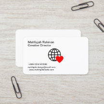 Tarjetas de Presentación de Lujo | Minimalista | M