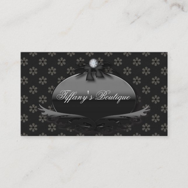 Tarjetas de presentación de moda de la Victoria Da (Anverso)