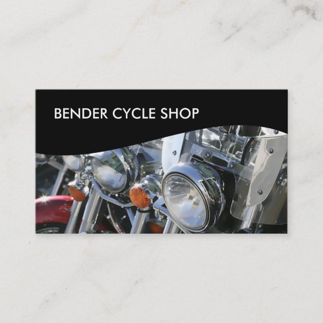 Tarjetas de presentación de motocicletas (Anverso)
