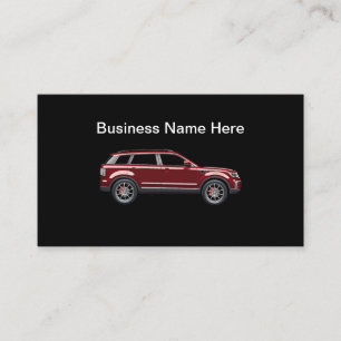 Tarjetas de Presentación de Negocios Automotrices