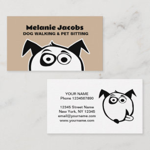 Tarjetas de presentación de negocios de cuidado de
