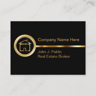 Tarjetas de presentación de negocios inmobiliarios