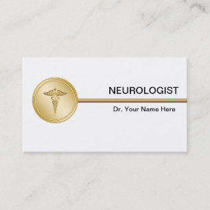 Tarjetas de presentación de neurólogo