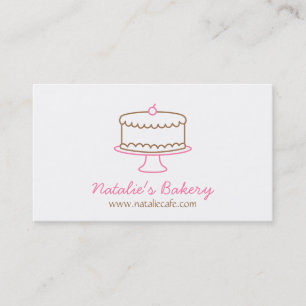 Tarjetas de Presentación de Panadería Doodle de Pa