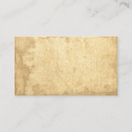 Tarjetas de presentación de papel con manchas de p