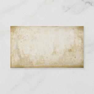 Tarjetas de presentación de papel con manchas de p