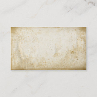 Tarjetas de presentación de papel con manchas de p