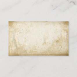 Tarjetas de presentación de papel con manchas de p