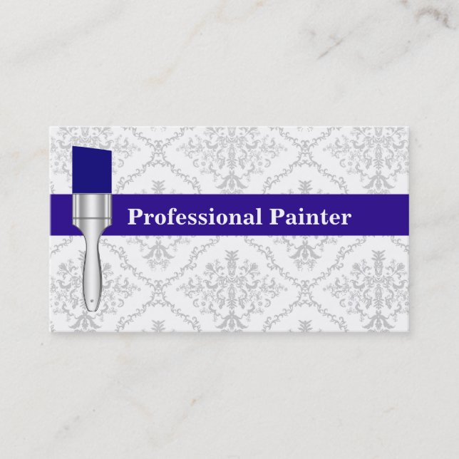 Tarjetas de presentación de pintor (Anverso)