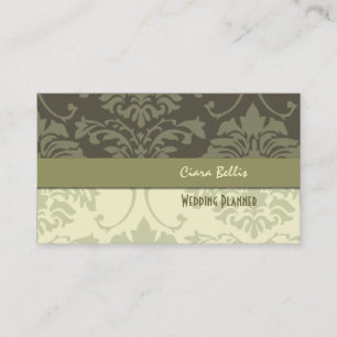 Tarjetas de presentación de planificadores de boda