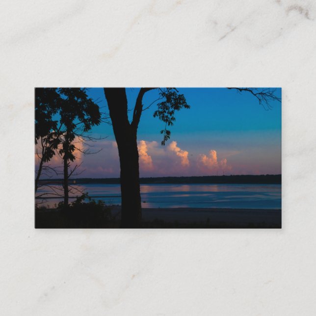 Tarjetas de presentación de puesta de sol del sols (Anverso)