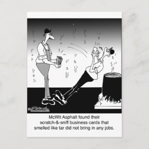 Tarjetas de presentación de Scratch y Sniff