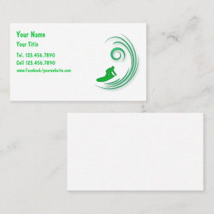 Tarjetas de Presentación de Surf