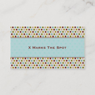 Tarjetas de presentación de X Spot