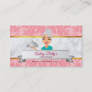 Tarjetas de presentación del logotipo de restaurac