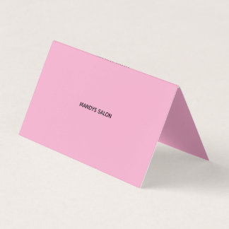 TARJETAS DE PRESENTACIÓN DEL SALÓN DE MANDY