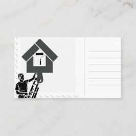 Tarjetas de presentación del servicio de diseño de