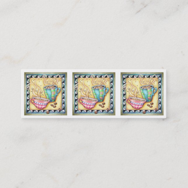 TARJETAS DE PRESENTACIÓN DELGADAS - ¡FRÍJOL COOL!  (Reverso)