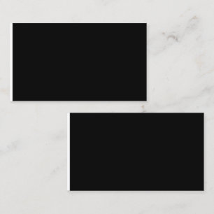 Tarjetas de Presentación   Diseño Negro Elegante  