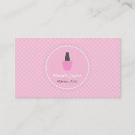Tarjetas de presentación elegantes de artista de u
