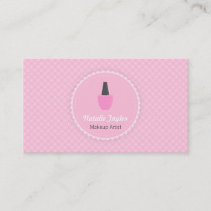 Tarjetas de presentación elegantes de artista de u