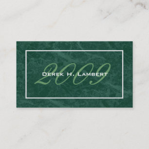 Tarjetas de presentación elegantes de la