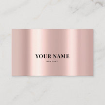 Tarjetas de presentación elegantes y elegantes de 