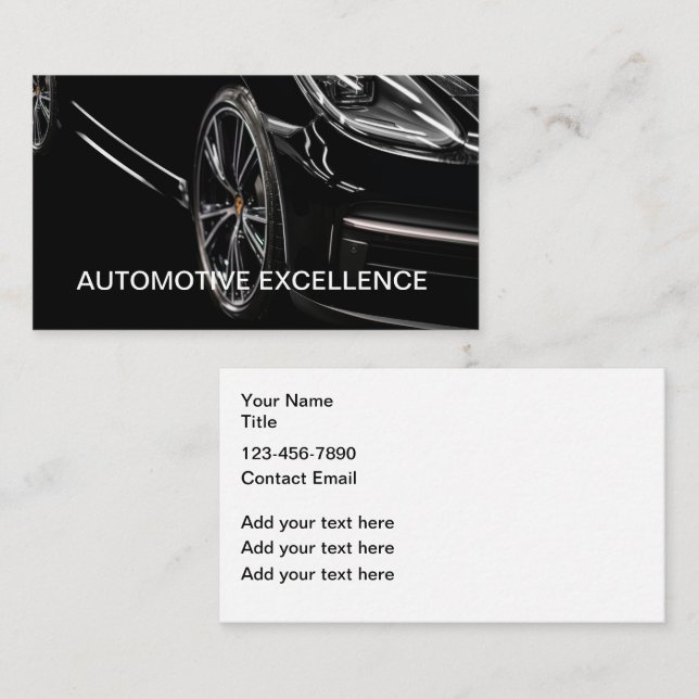 Tarjetas de presentación elegantes y modernas para (Anverso / Reverso)