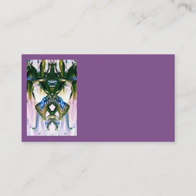 Tarjetas de presentación estándar (Anverso)