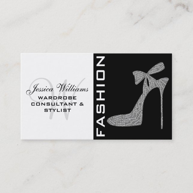 Tarjetas de presentación estilistas (Anverso)