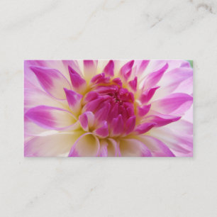 Tarjetas de presentación florales Cree sus propias