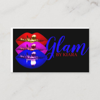 Tarjetas de presentación Glam